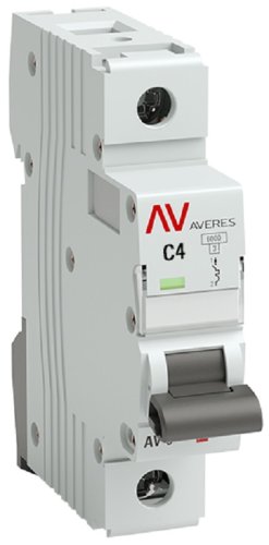 Выключатель автоматический EKF Averes AV-6 1п 4А C 6кА картинка